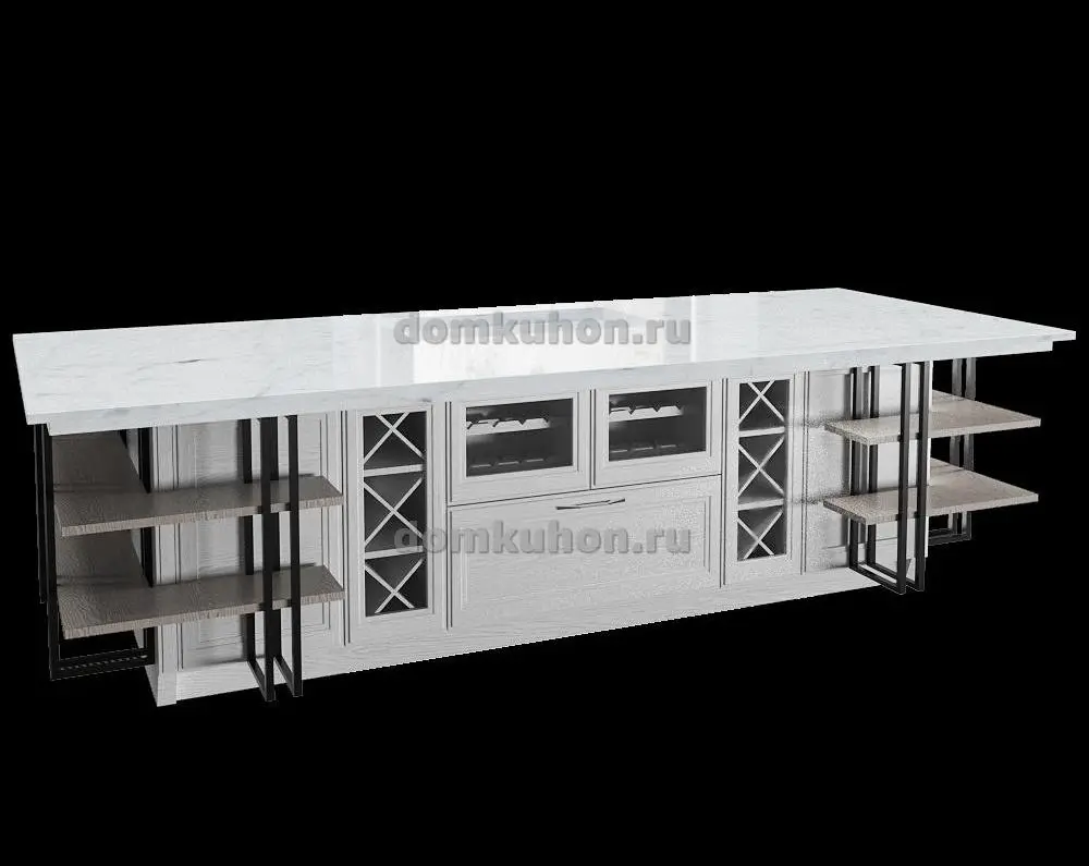 Кухня с островом - Альбина 2