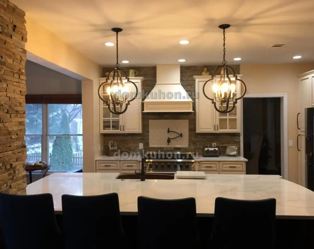 Кухня с островом - Эльбрус 2